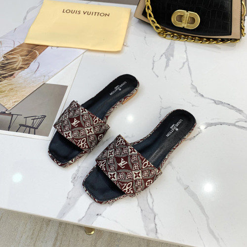 Louis Vuitton Womens Shoes SINCE 1854 REVIVAL FLAT MULE