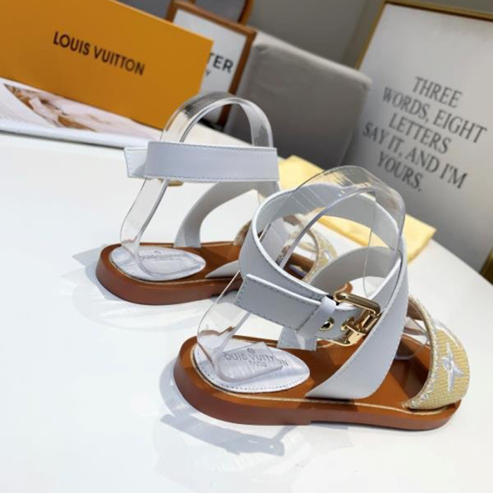 Louis Vuitton Womens Shoes SIENNA FLAT SANDAL