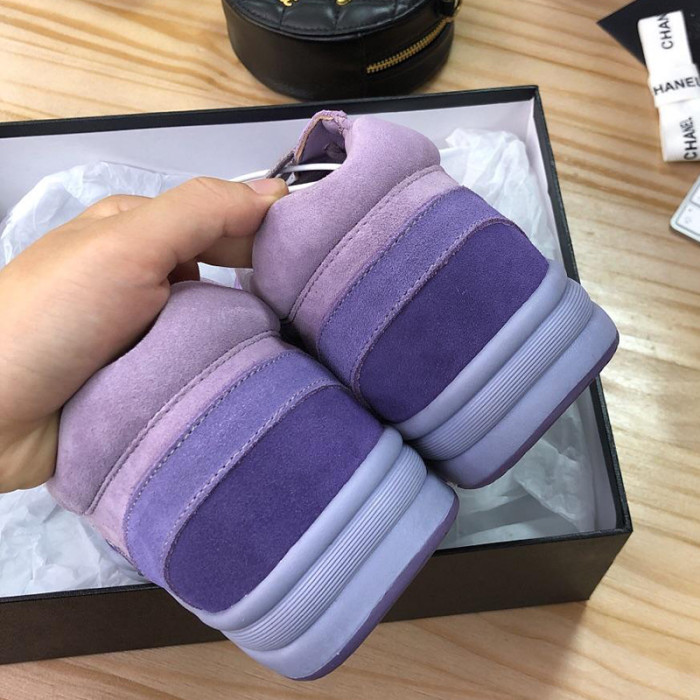 Chanel Mens Shoes Sneakers Luxury Brand Sports Shoes Breathable Design with Original Box
