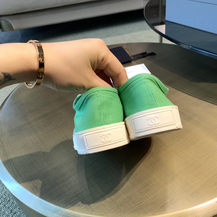 Chanel Womens Shoes Slip-on Sneaker