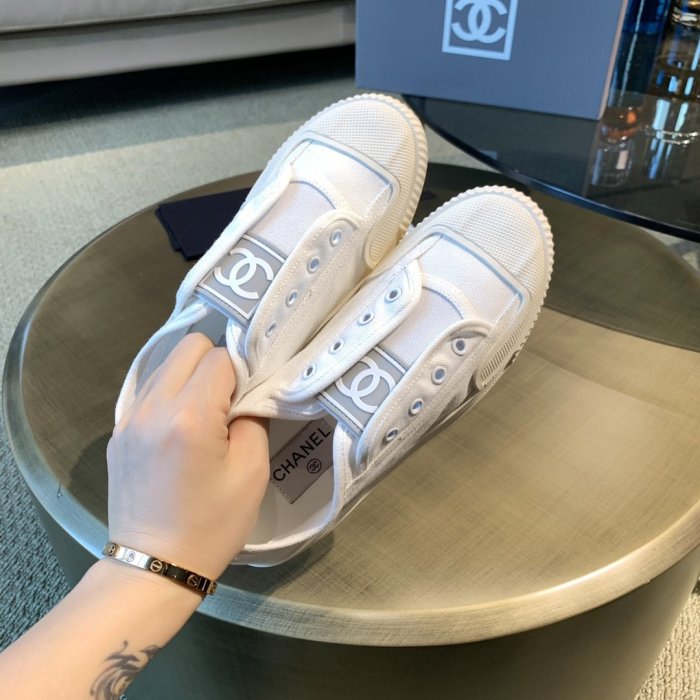 Chanel Womens Shoes Slip-on Sneaker