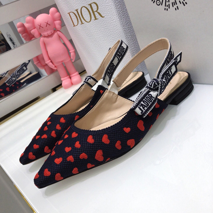 Dior Womens Shoes J'ADIOR SLINGBACK BALLERINA FLAT