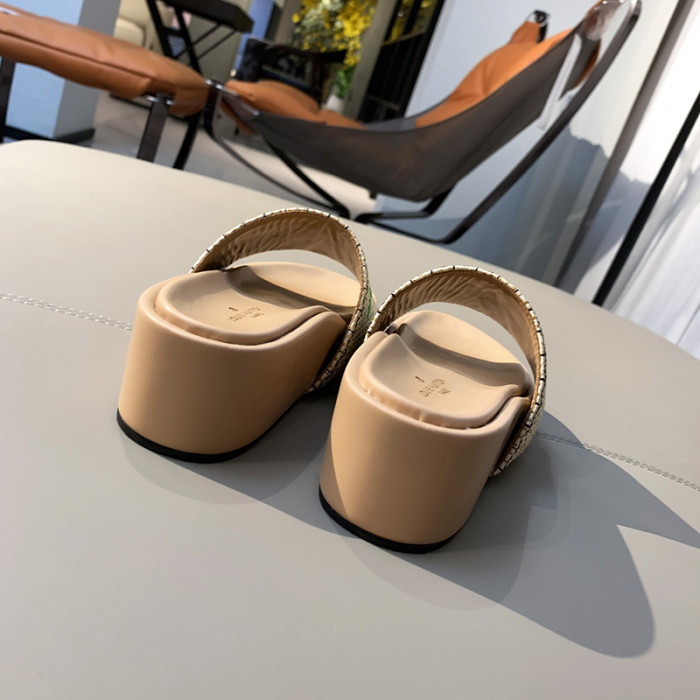 Louis Vuitton Womens Shoes Flatform Mule