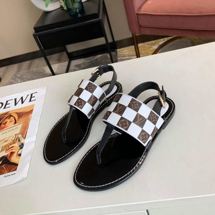 Louis Vuitton Womens Shoes STARBOARD FLAT THONG SANDAL