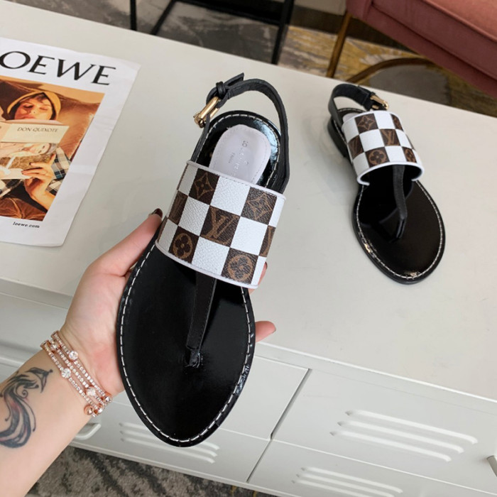 Louis Vuitton Womens Shoes STARBOARD FLAT THONG SANDAL