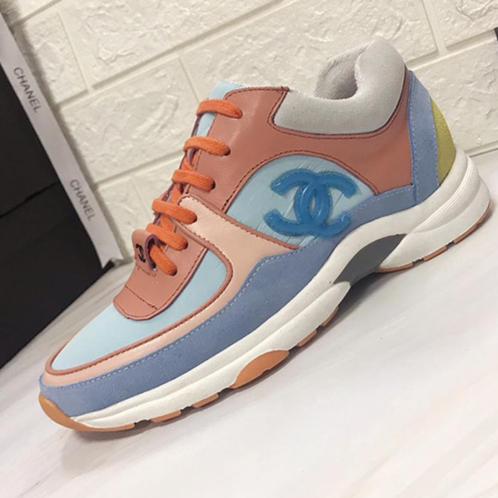 Chanel Mens Shoes Sneakers Luxury Brand Sports Shoes Breathable Design with Original Box