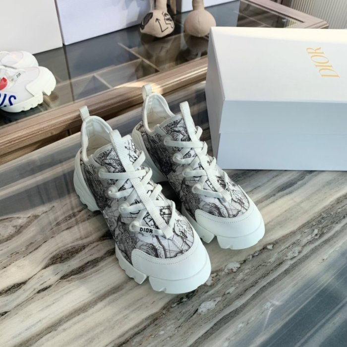 Dior Womens Shoes D-CONNECT SNEAKER KCK273CDN_S19W
