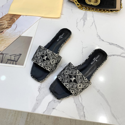 Louis Vuitton Womens Shoes SINCE 1854 REVIVAL FLAT MULE