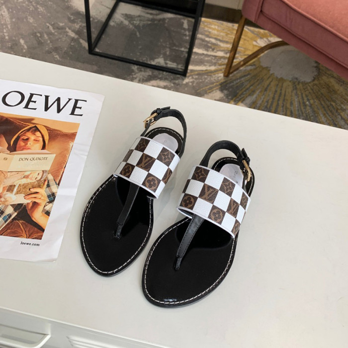 Louis Vuitton Womens Shoes STARBOARD FLAT THONG SANDAL