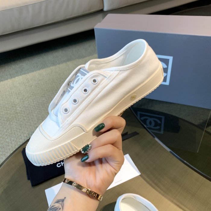 Chanel Womens Shoes Slip-on Sneaker