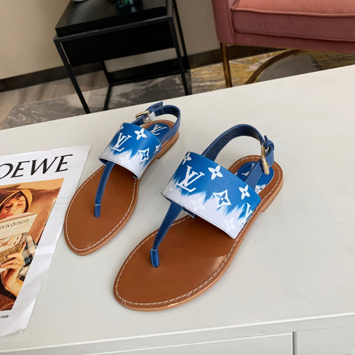 Louis Vuitton Womens Shoes STARBOARD FLAT THONG SANDAL
