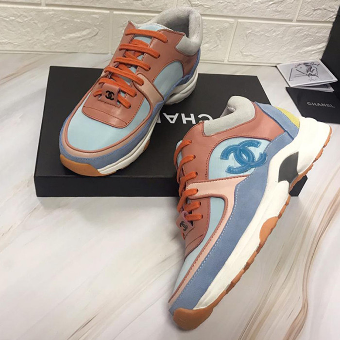 Chanel Mens Shoes Sneakers Luxury Brand Sports Shoes Breathable Design with Original Box