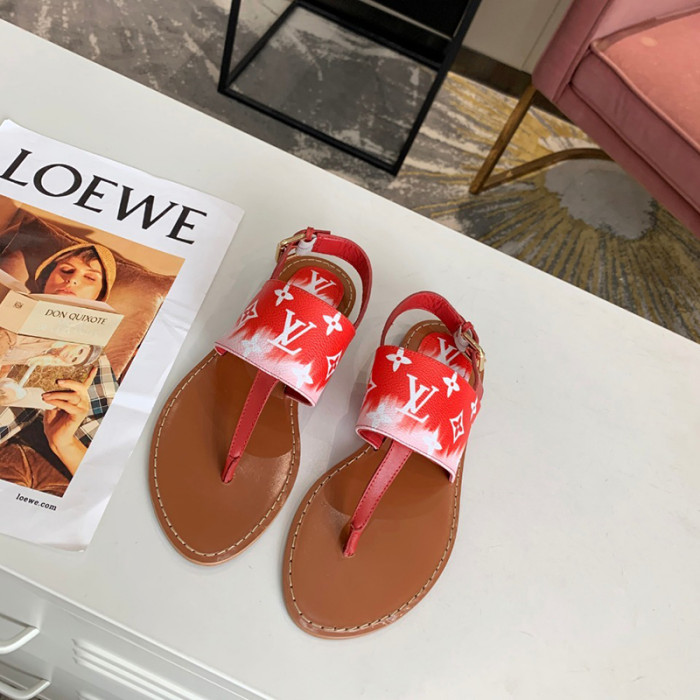 Louis Vuitton Womens Shoes STARBOARD FLAT THONG SANDAL