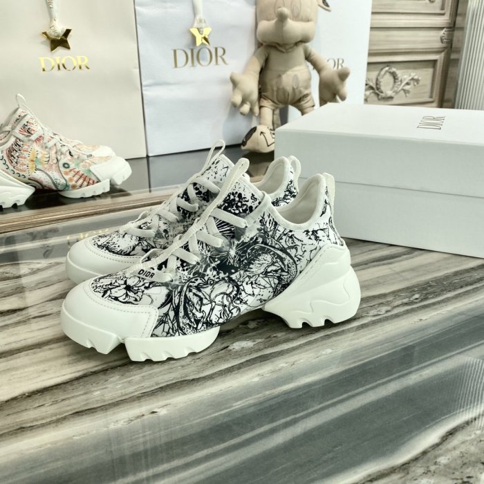 Dior Womens Shoes D-CONNECT SNEAKER KCK302ZPN_S17X