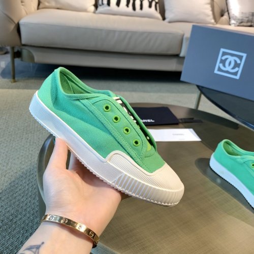 Chanel Womens Shoes Slip-on Sneaker