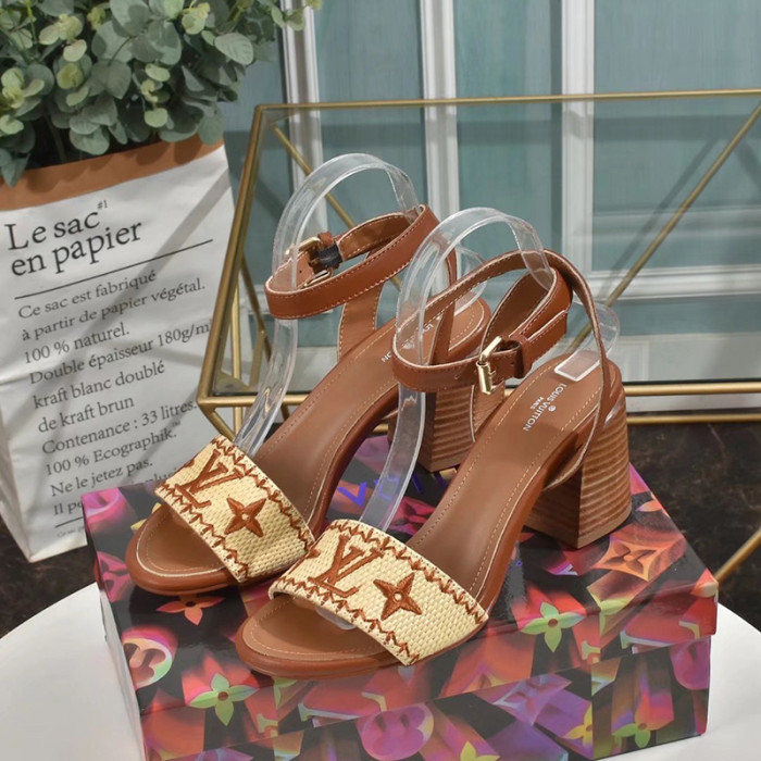 Louis Vuitton Womens Shoes Sandal 7.5cm