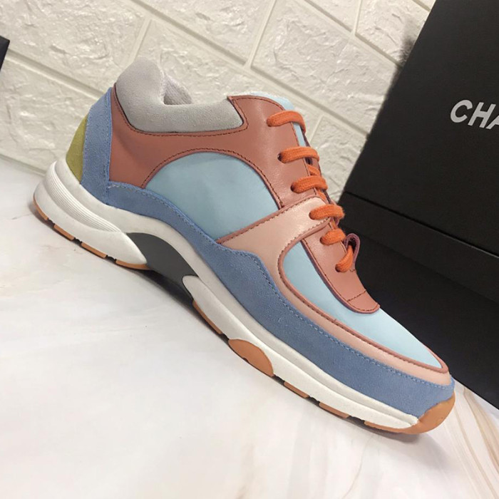 Chanel Mens Shoes Sneakers Luxury Brand Sports Shoes Breathable Design with Original Box