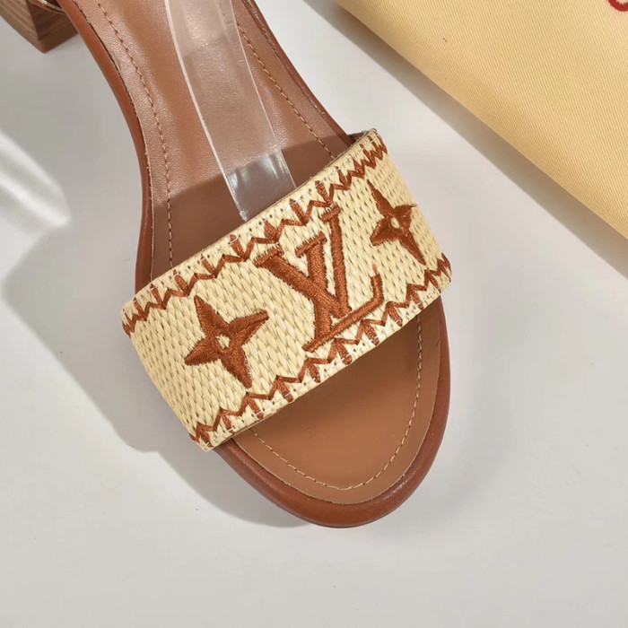 Louis Vuitton Womens Shoes Sandal 7.5cm