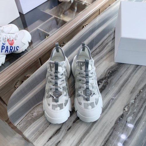Dior Womens Shoes D-CONNECT SNEAKER KCK307NEP_S10W