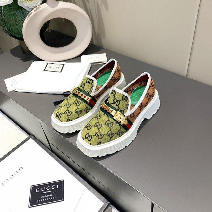 Gucci Women Shoes Loafers