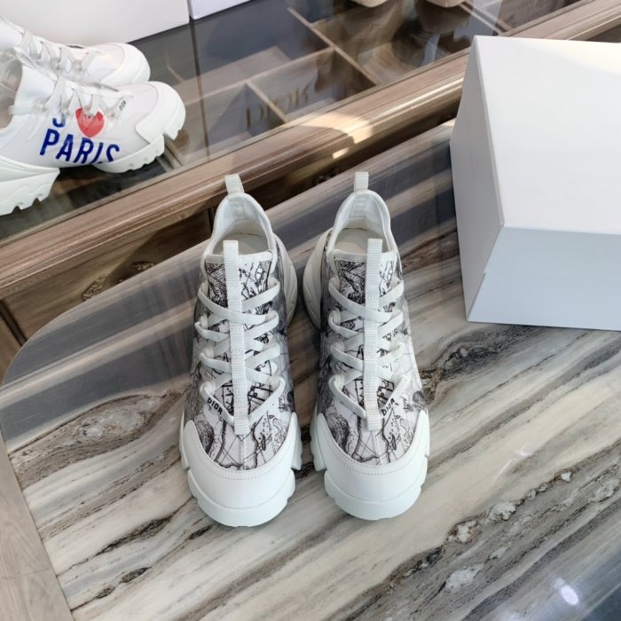 Dior Womens Shoes D-CONNECT SNEAKER KCK273CDN_S19W