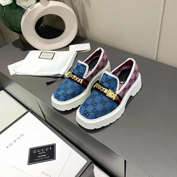 Gucci Women Shoes Loafers