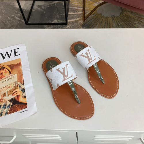 Louis Vuitton Womens Shoes Flat Thong