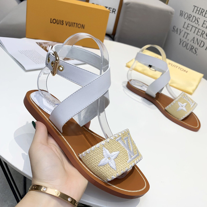 Louis Vuitton Womens Shoes SIENNA FLAT SANDAL