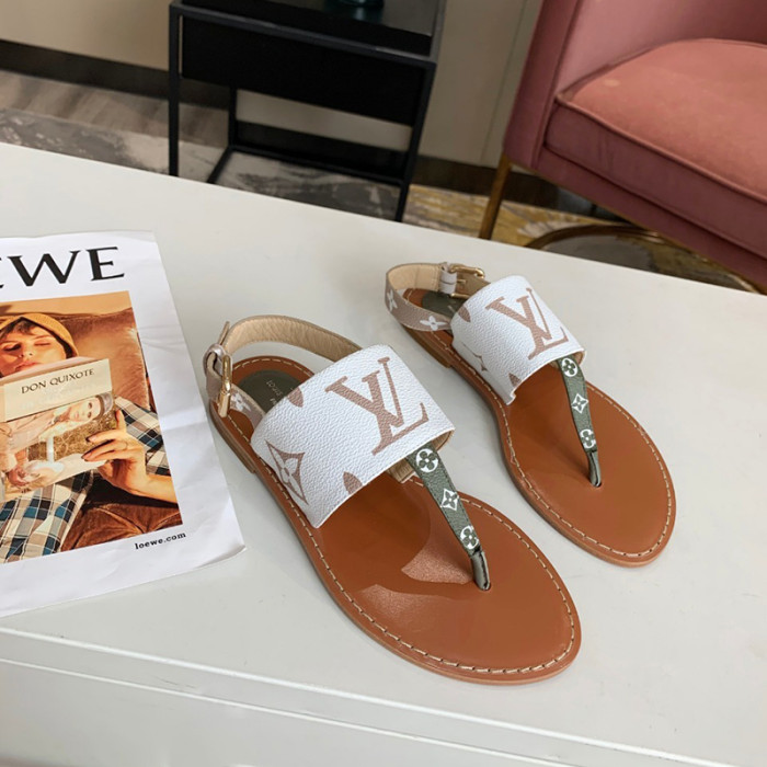 Louis Vuitton Womens Shoes STARBOARD FLAT THONG SANDAL