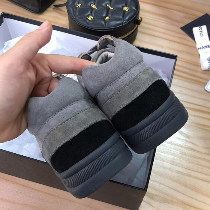 Chanel Mens Shoes Sneakers Luxury Brand Sports Shoes Breathable Design with Original Box