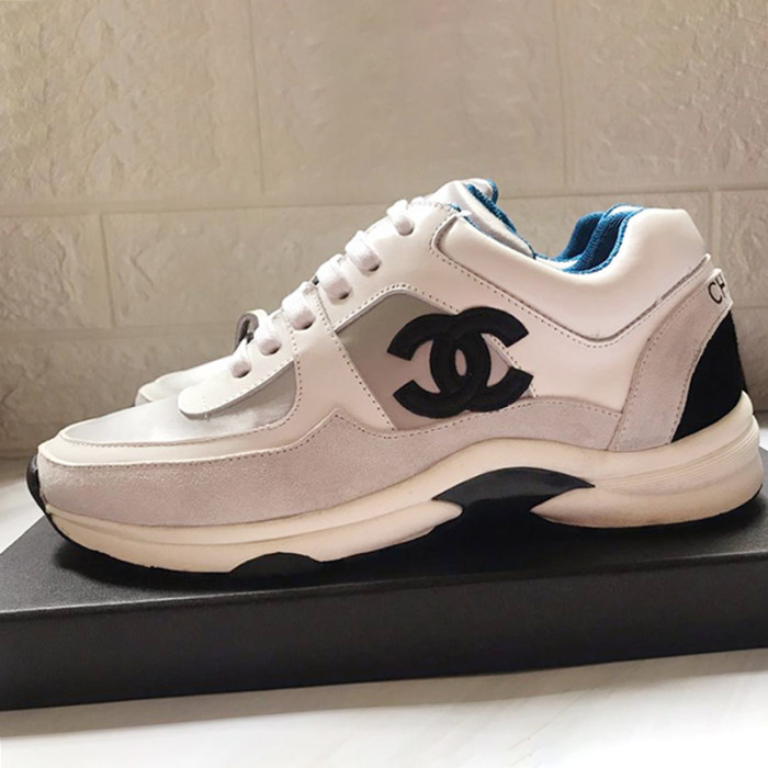 Chanel Mens Shoes Sneakers Luxury Brand Sports Shoes Breathable Design with Original Box
