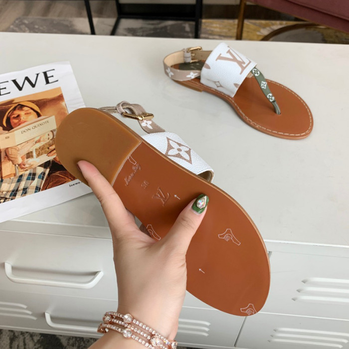 Louis Vuitton Womens Shoes STARBOARD FLAT THONG SANDAL