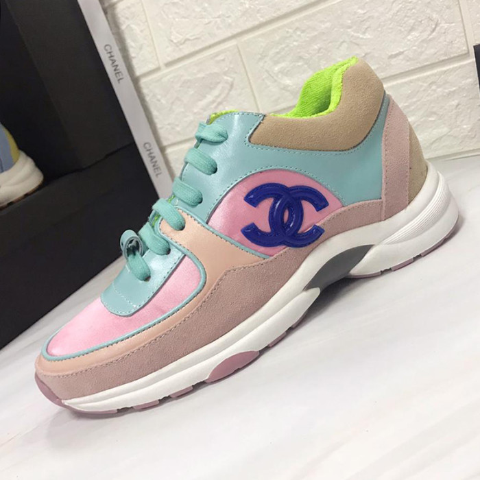 Chanel Mens Shoes Sneakers Luxury Brand Sports Shoes Breathable Design with Original Box