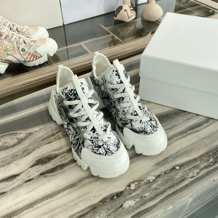 Dior Womens Shoes D-CONNECT SNEAKER KCK302ZPN_S17X