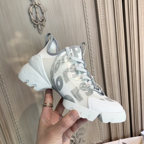Dior Womens Shoes D-CONNECT SNEAKER KCK307NEP_S10W