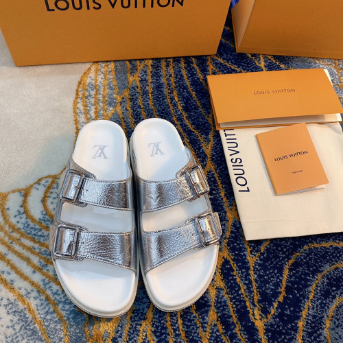 Louis Vuitton Men Shoes Slippers LV TRAINER MULE 1A8SKS