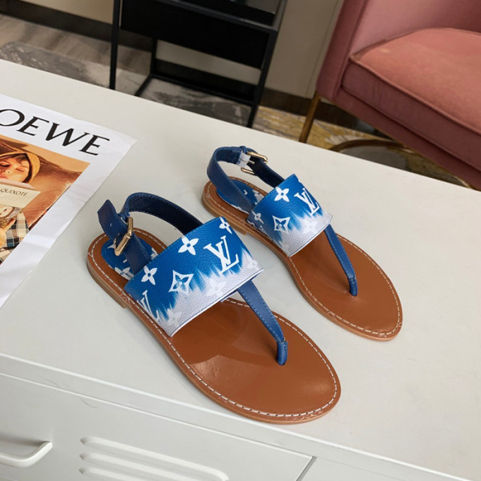 Louis Vuitton Womens Shoes STARBOARD FLAT THONG SANDAL