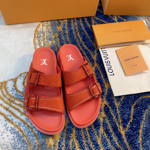 Louis Vuitton Men Shoes Slippers LV TRAINER MULE
