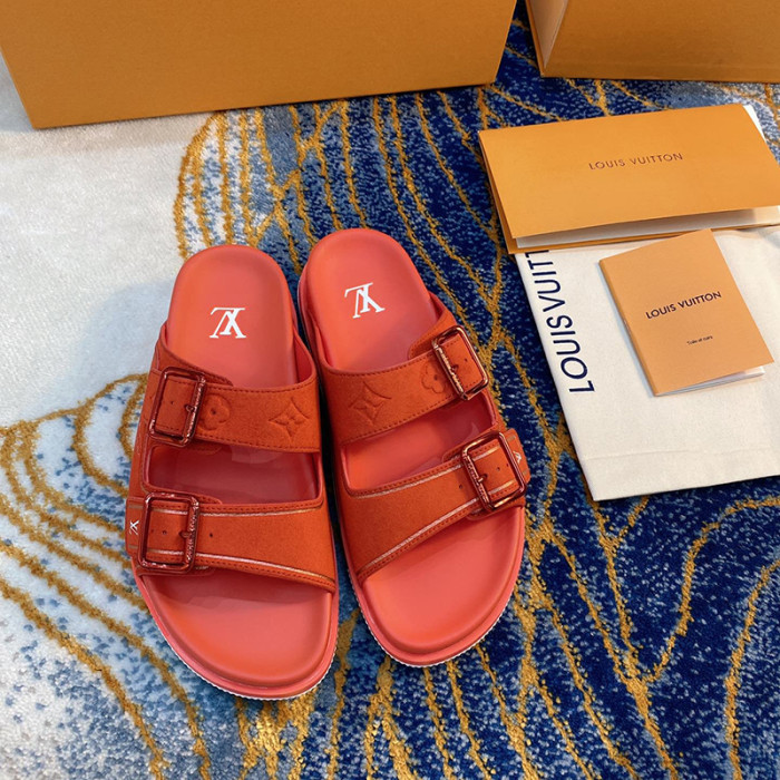Louis Vuitton Men Shoes Slippers LV TRAINER MULE