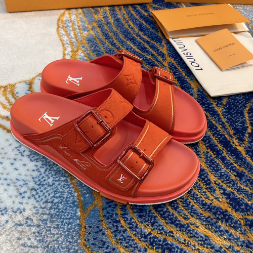 Louis Vuitton Men Shoes Slippers LV TRAINER MULE