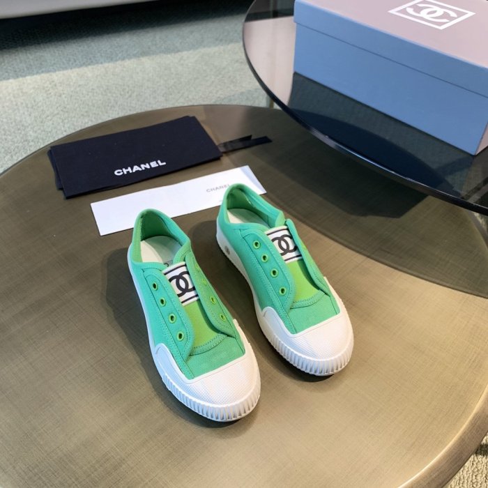 Chanel Womens Shoes Slip-on Sneaker