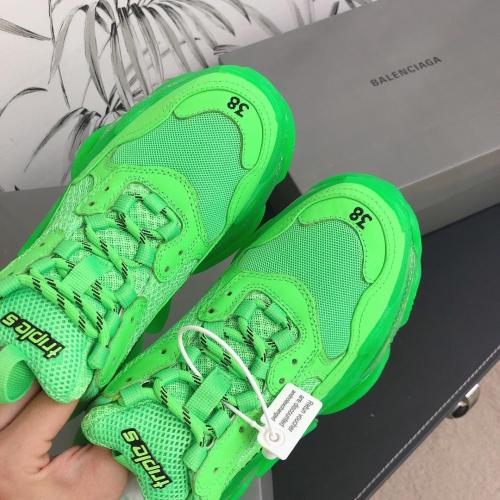 Balenciaga Womens Shoes Breathable Design Sneakers Luxury Brand Triple S Sneaker