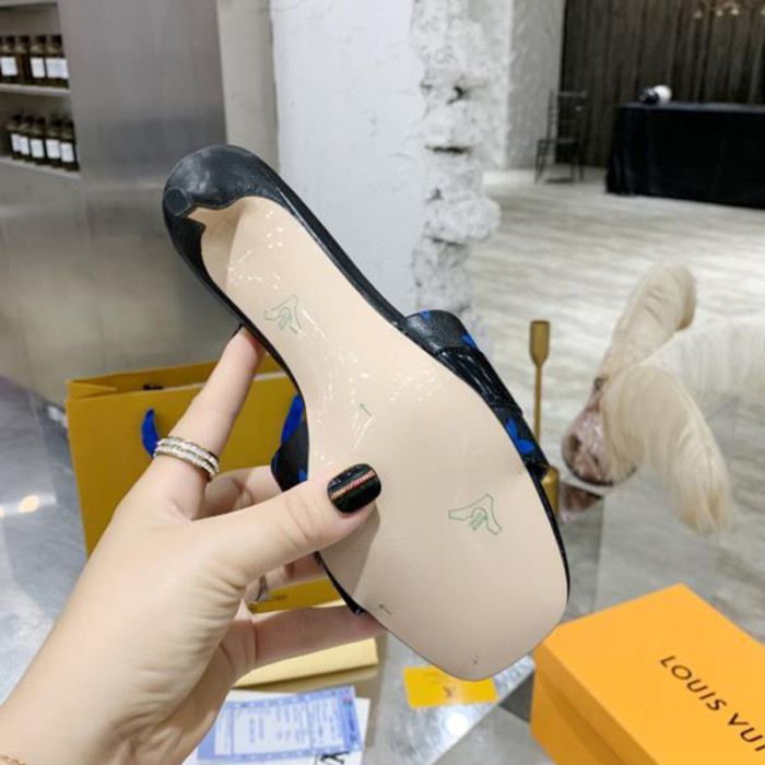 Louis Vuitton Womens Shoes REVIVAL MULE 7.5cm