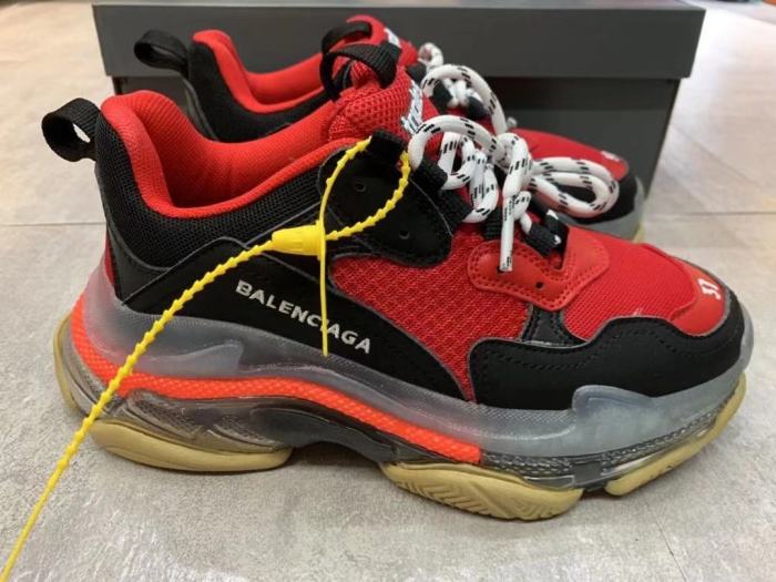 Balenciaga Womens Shoes Breathable Design Sneakers Luxury Brand Triple S Sneaker