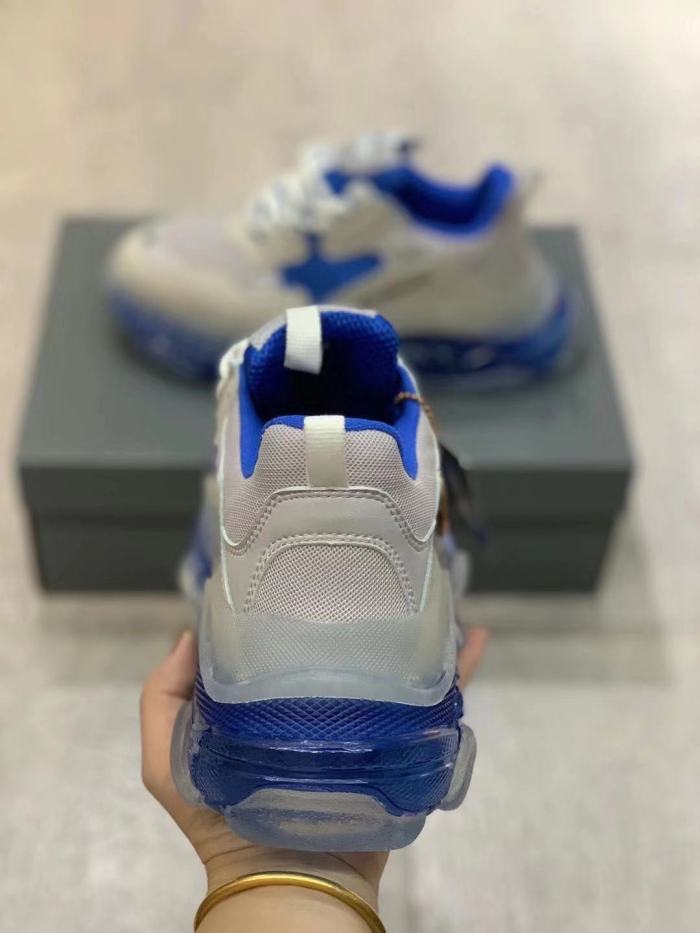 Balenciaga Womens Shoes Breathable Design Sneakers Luxury Brand Triple S Sneaker