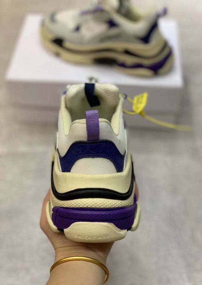 Balenciaga Womens Shoes Breathable Design Sneakers Luxury Brand Triple S Sneaker