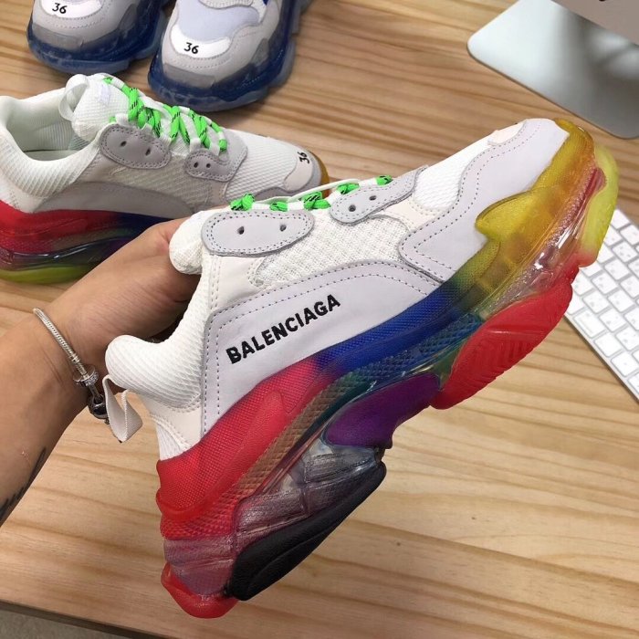 Balenciaga Mens Shoes Triple S Sneaker
