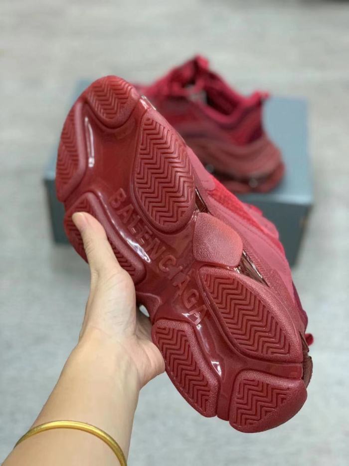 Balenciaga Womens Shoes Breathable Design Sneakers Luxury Brand Triple S Sneaker