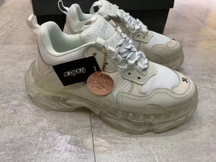 Balenciaga Womens Shoes Breathable Design Sneakers Luxury Brand Triple S Sneaker