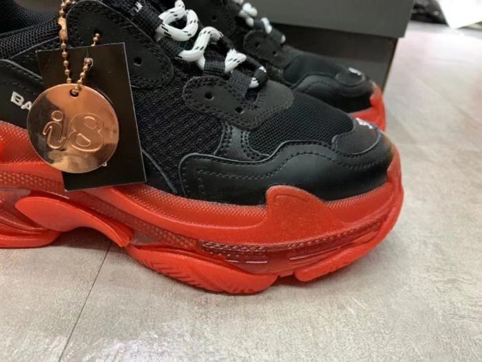 Balenciaga Womens Shoes Breathable Design Sneakers Luxury Brand Triple S Sneaker